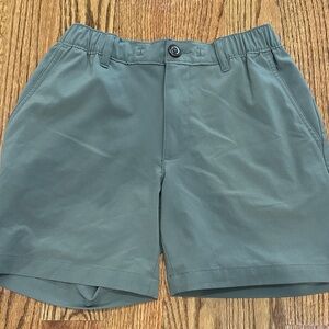 chubbies Men's Slate Green Pull-On Flat Front Shorts